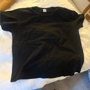 LESET Black Short Sleeve Tee